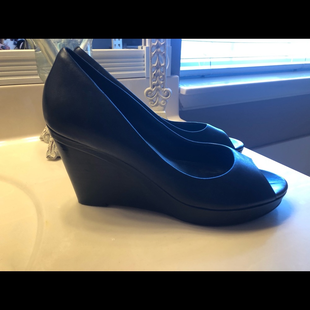 Cole Haan black wedges